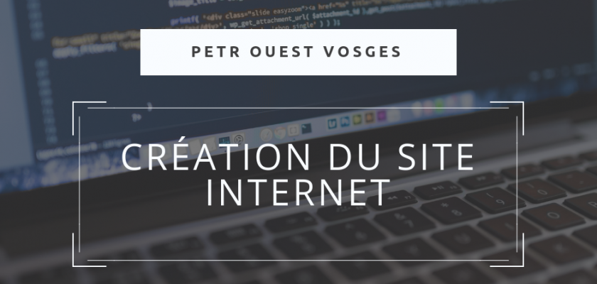 Création du site internet du PETR Ouest Vosges