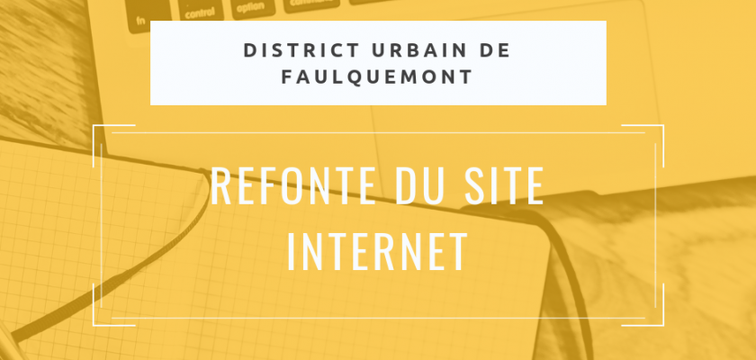 Refonte du site web du DUF (District Urbain de Faulquemont)