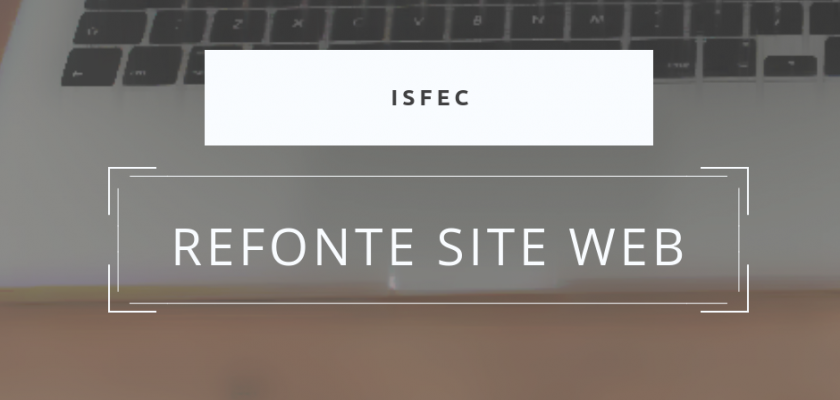Refonte du site web de l’ISFEC Grand Est