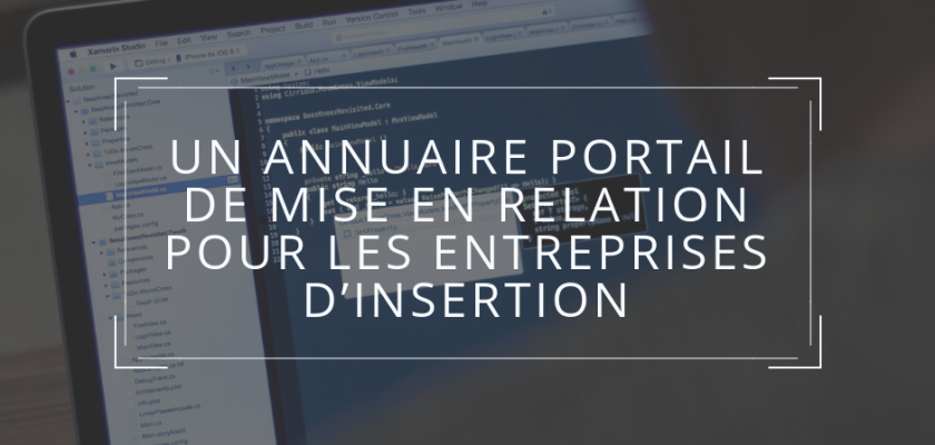 Un annuaire portail de mise en relation pour les entreprises d’insertion.