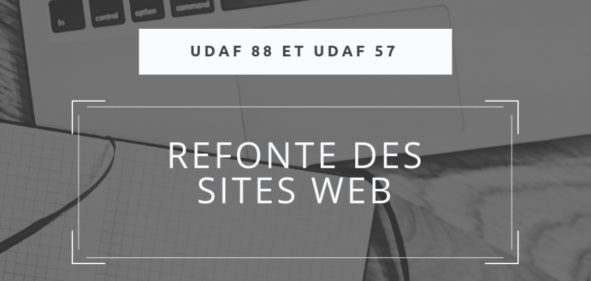 Refonte des sites web des UDAF 88 et UDAF 57